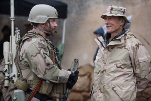 Leading man Bradley Cooper with director Clint Eastwood. Photo: NY Post