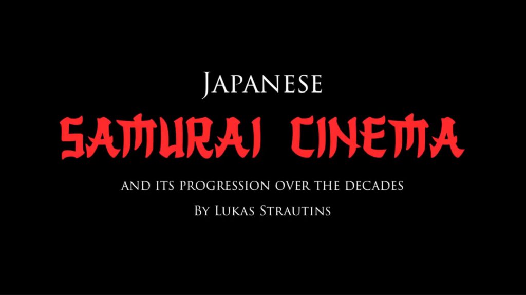 A History of Japanese Samurai Cinema